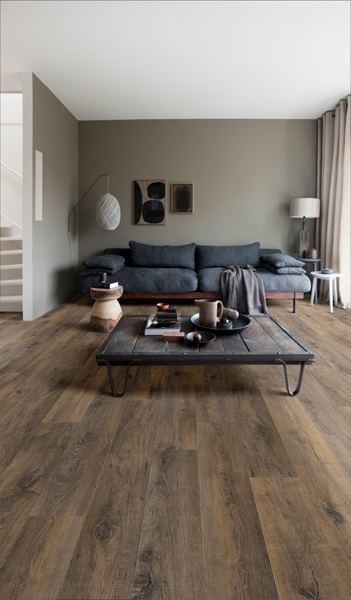 Moduleo Roots Nashville Oak 88861-XL variant PVC plank plak pvc in woonkamer sfeerfoto