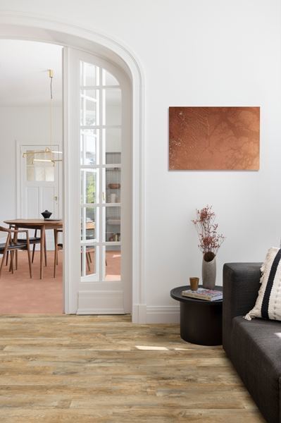 Moduleo Roots Mattina 46547 Detail van de structuur variant PVC tegel plak pvc met subtiele nerf warmteweerstand 002 m²K/W