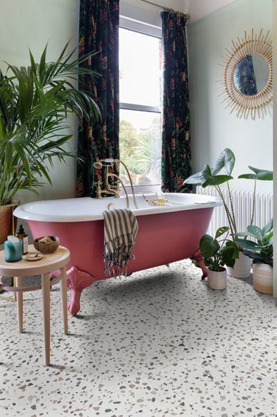 Moduleo Roots Fiastra 46534 variant PVC tegel plak pvc in woonkamer sfeerfoto