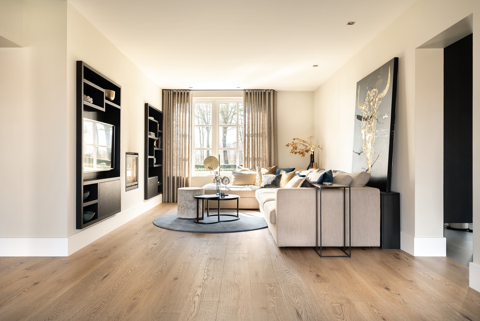 Therdex Authentic 15062 variant PVC plank plak pvc in woonkamer sfeerfoto