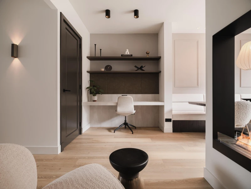 Kleurdetail van Therdex Premium 70010 plak PVC vloer – houtdessin close-up