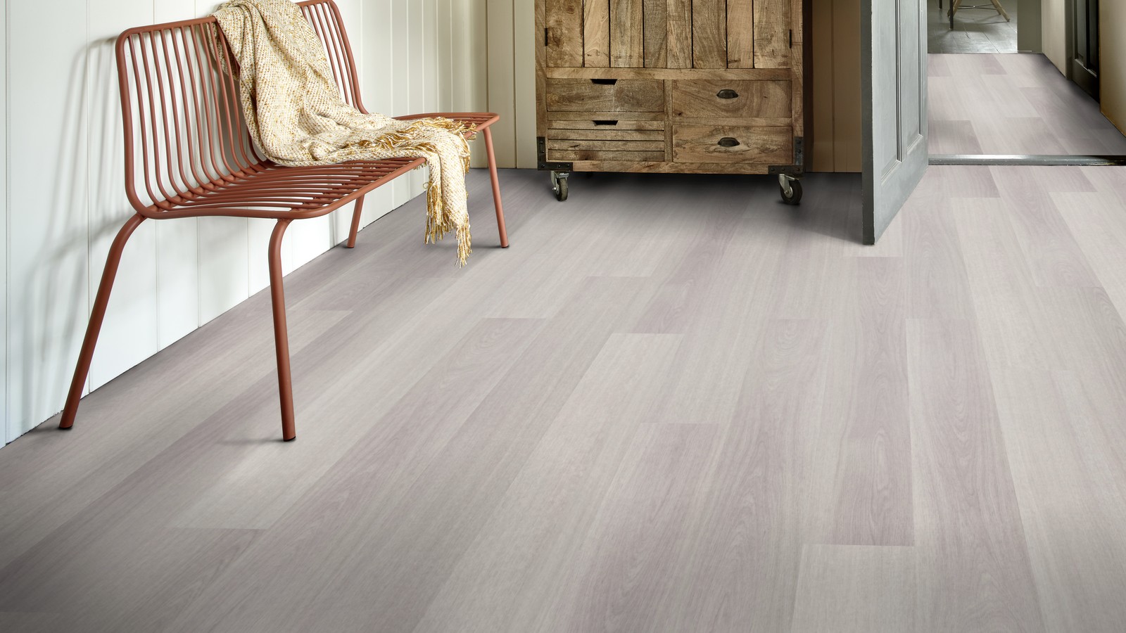 Moduleo Roots Glyde Oak 22916-XL  PVC plak pvc in woonkamer sfeerfoto