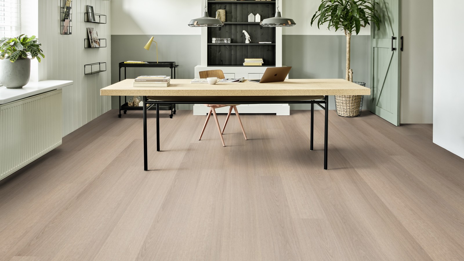 Moduleo Roots Glyde Oak 22246-XL  PVC plak pvc in woonkamer sfeerfoto