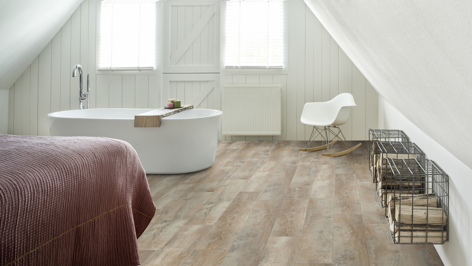 Moduleo Roots Country Oak-33 54225  PVC plak pvc in woonkamer sfeerfoto