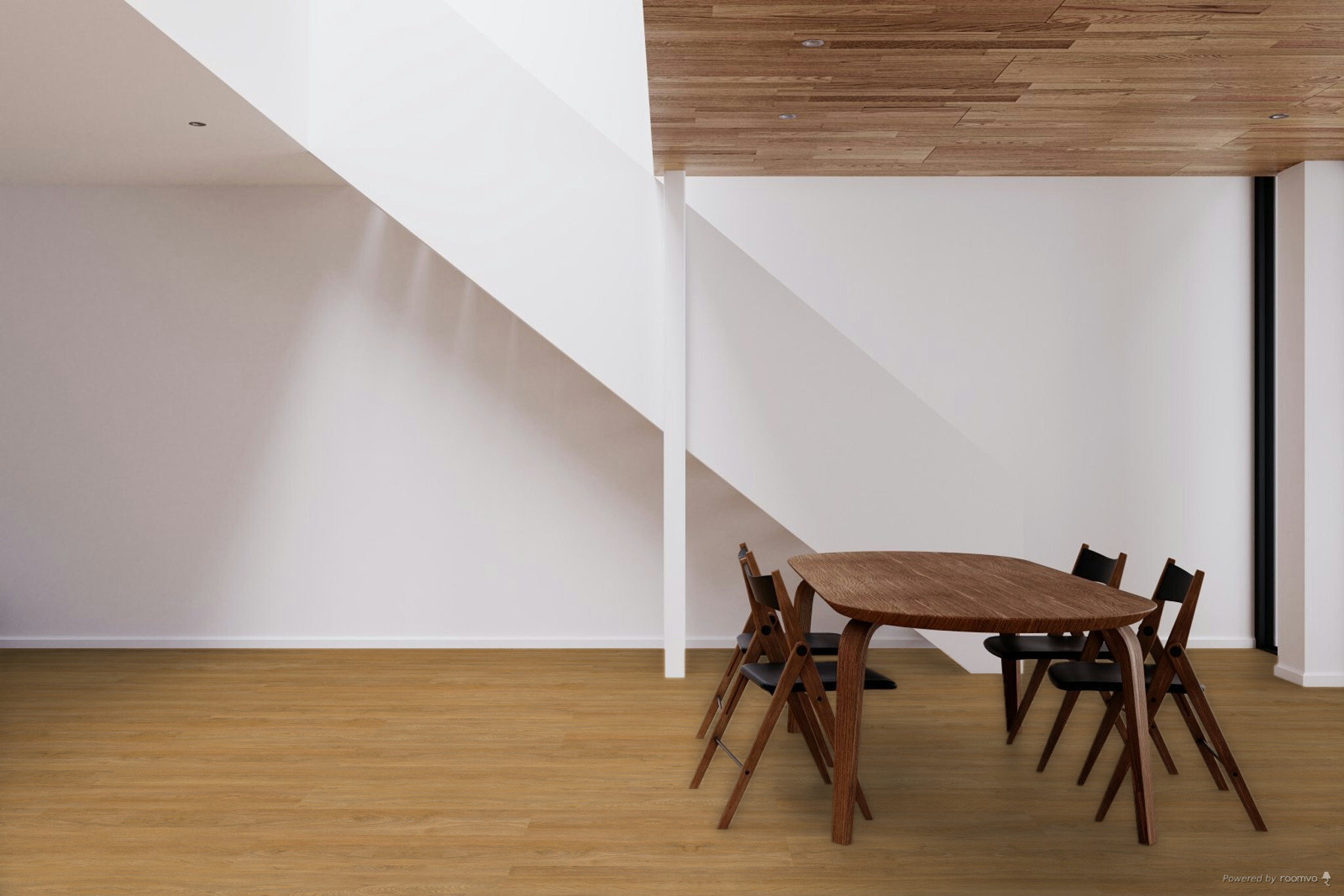 Sfeerbeeld in woonkamer met Therdex XstraLong 18040 plak PVC vloer