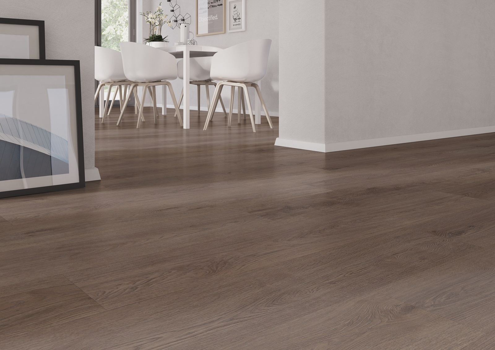 Monastro Click 900 PVC plank click PVC sfeerfoto in woonkamer