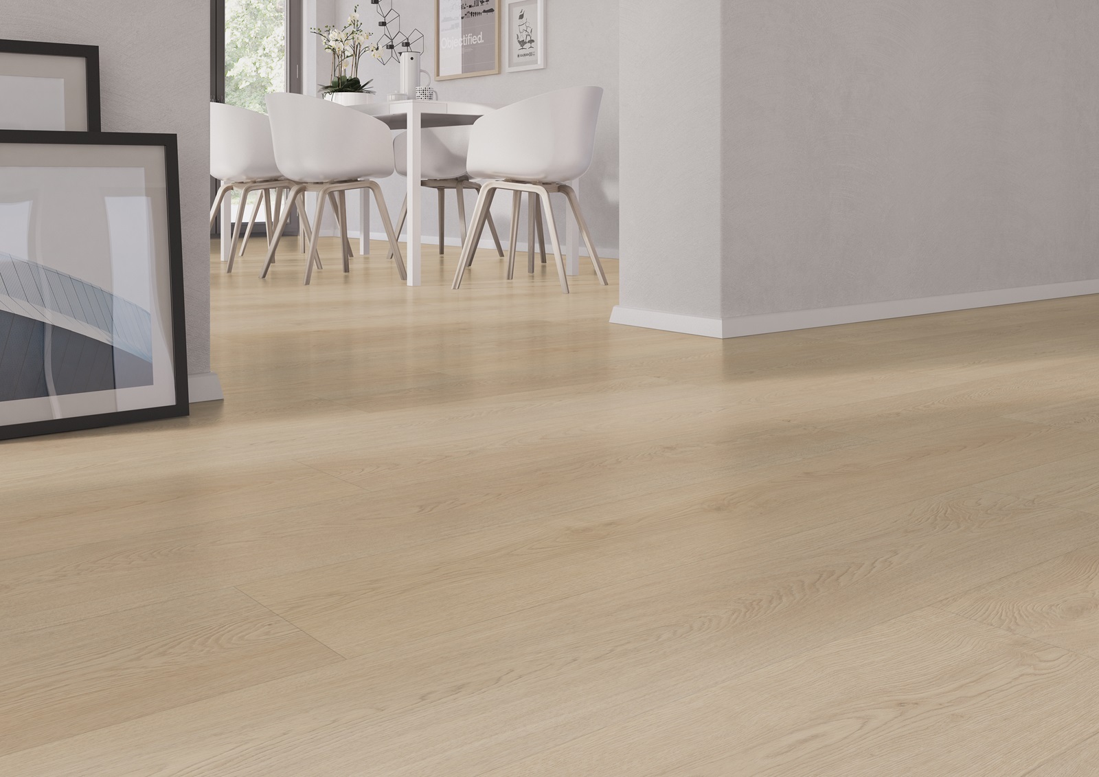 Monastro Click 920 PVC plank click PVC sfeerfoto in woonkamer