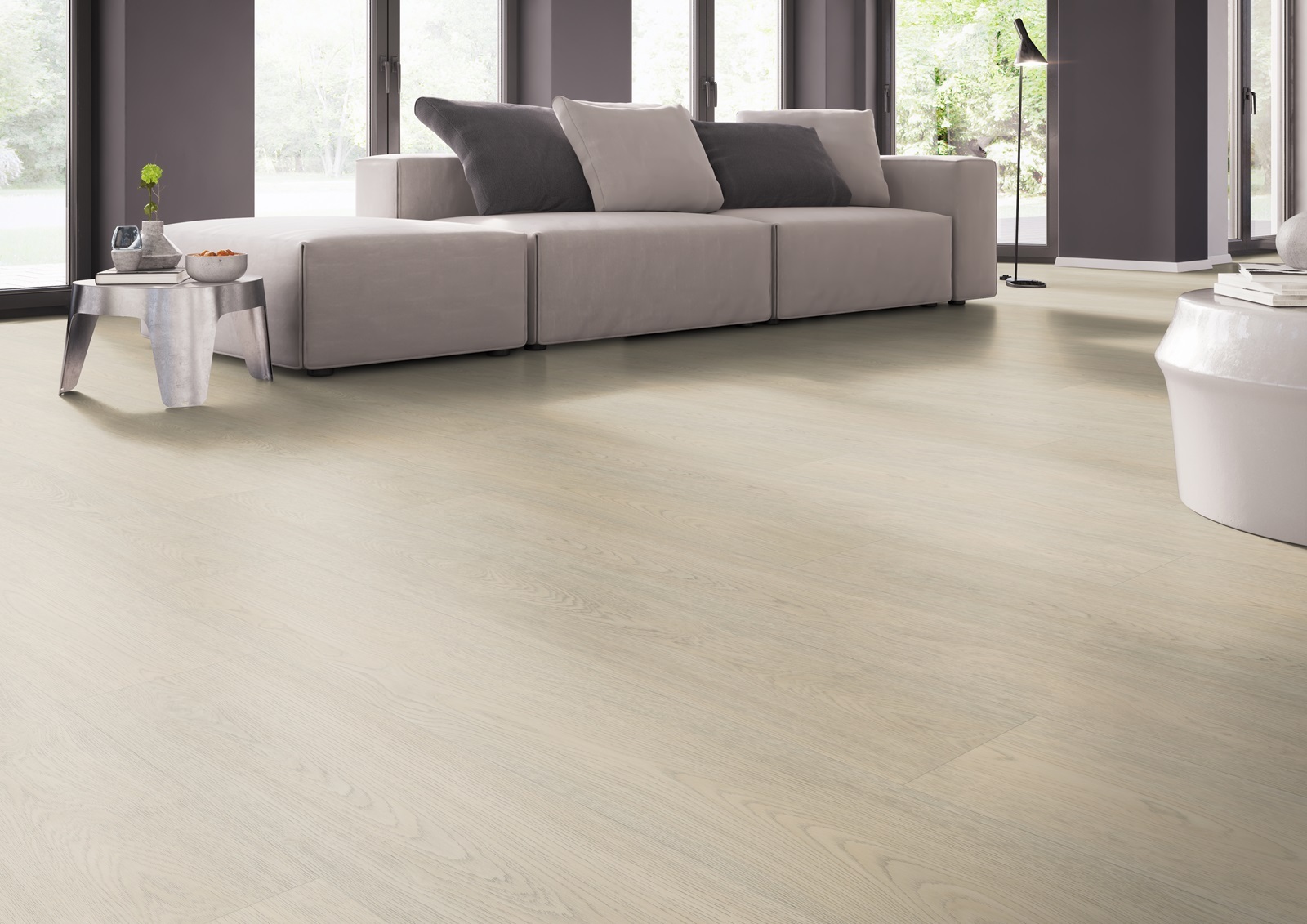 Terreno Click 620 PVC plank click PVC sfeerfoto in woonkamer