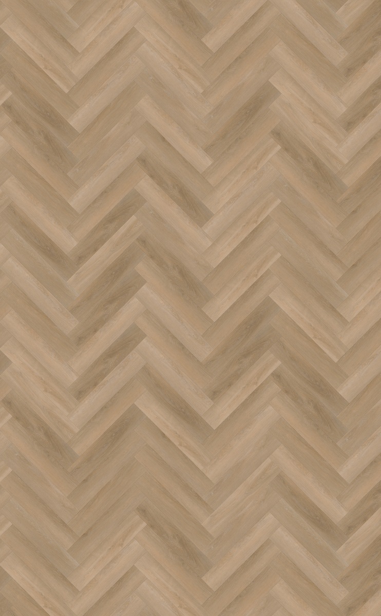 Belakos Attico Visgraat XL Click 81 Close-up van houtdessin variant visgraat click pvc met natuurlijke tekening