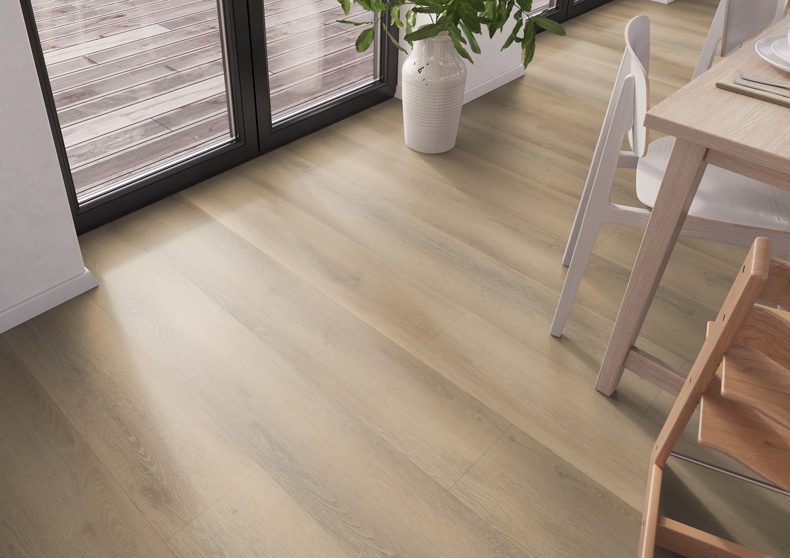 Palazzo 760 PVC plank plak PVC sfeerfoto in woonkamer