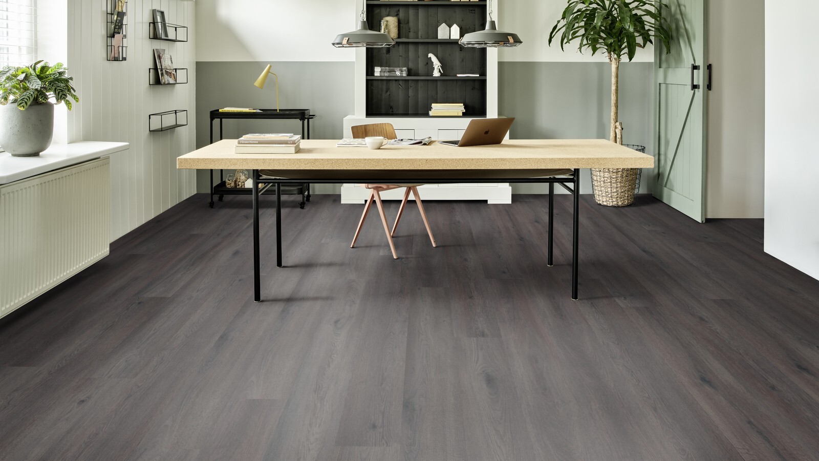 Moduleo Roots Galtymore Oak 86972-XL variant PVC plank plak pvc in woonkamer sfeerfoto