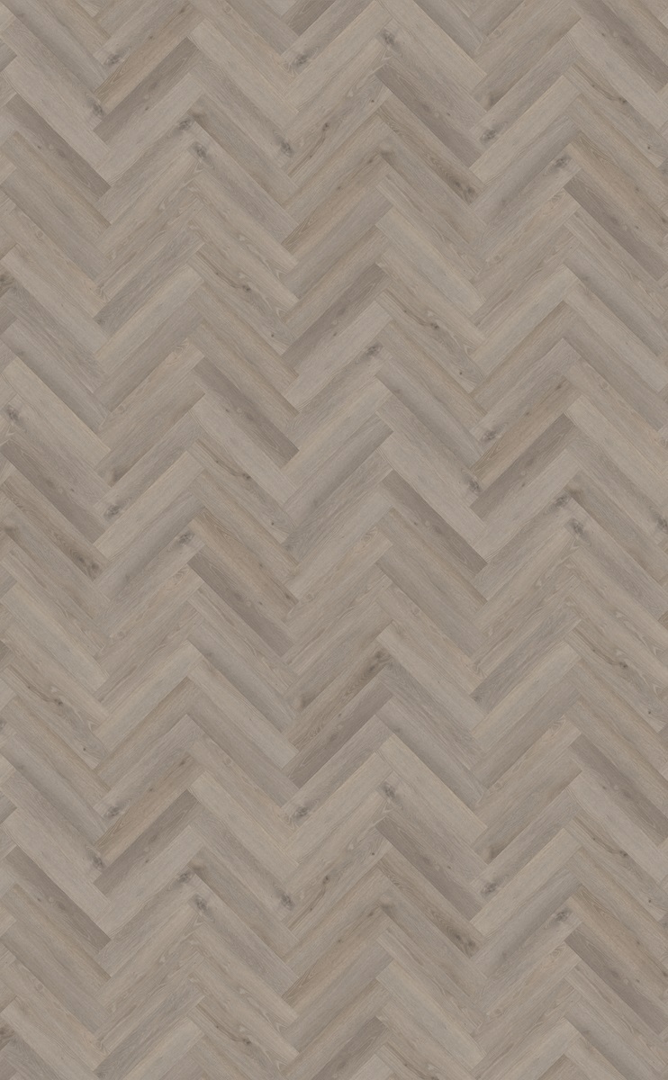 Structuurdetail van Belakos Rustico Visgraat 10 plak PVC vloer – matte toplaag