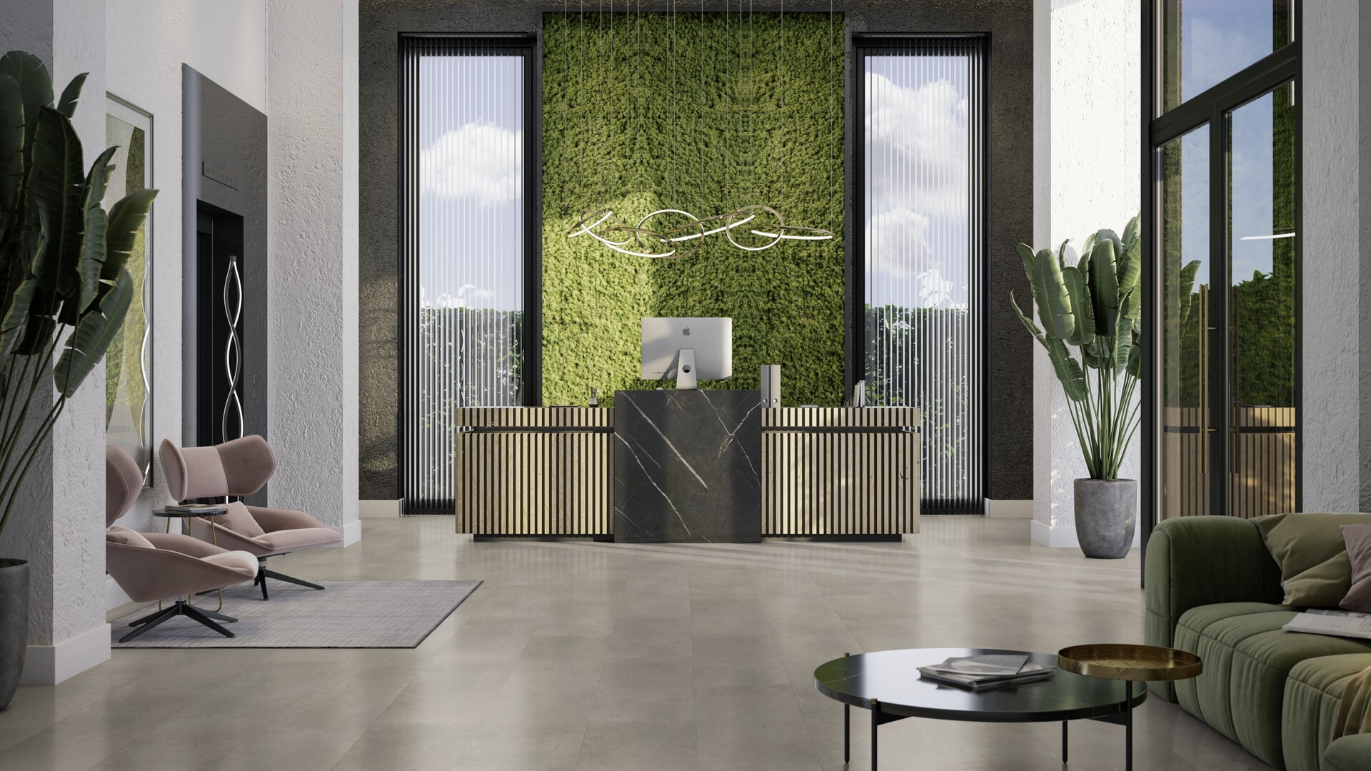 sfeerfoto Tegels PVC tegel (steenlook) plak pvc in woonkamer SKU 1820