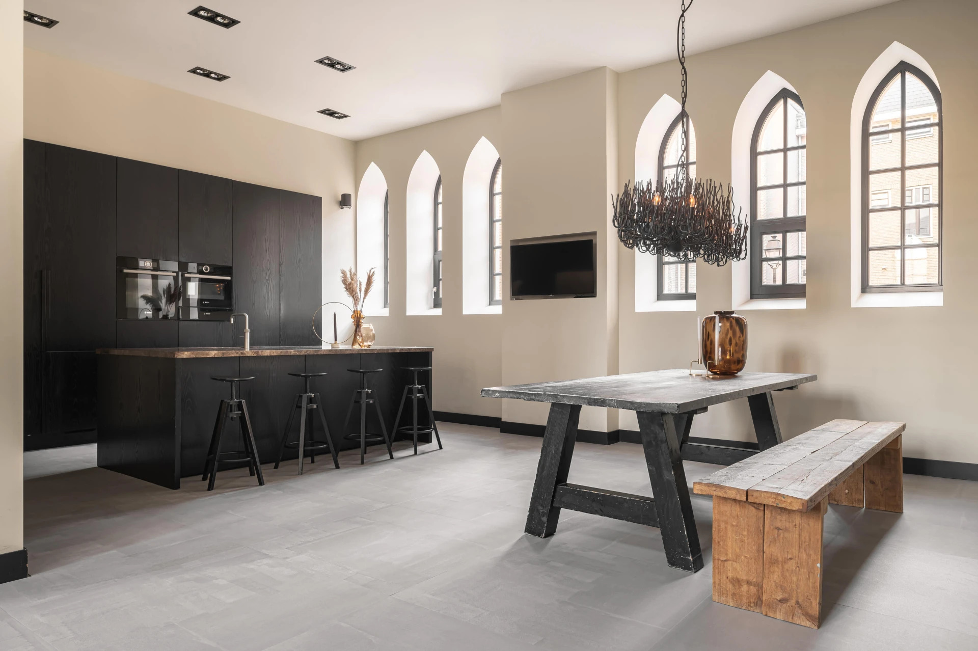 Therdex Stone Tegels 10051 Close-up van steenlook variant PVC tegel plak pvc met natuurlijke tekening