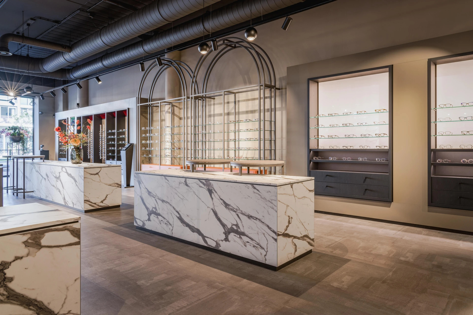 Therdex Stone Tegels 10053 variant PVC tegel plak pvc in woonkamer sfeerfoto