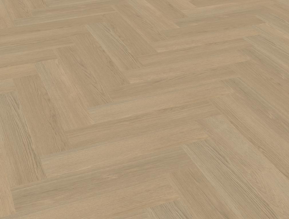 Belakos Futuro Visgraat XL 52 Close-up van houtdessin variant visgraat plak pvc met verfijnde afwerking