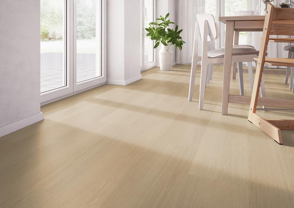 Structuurdetail van Belakos Futuro 510 click PVC vloer – matte toplaag