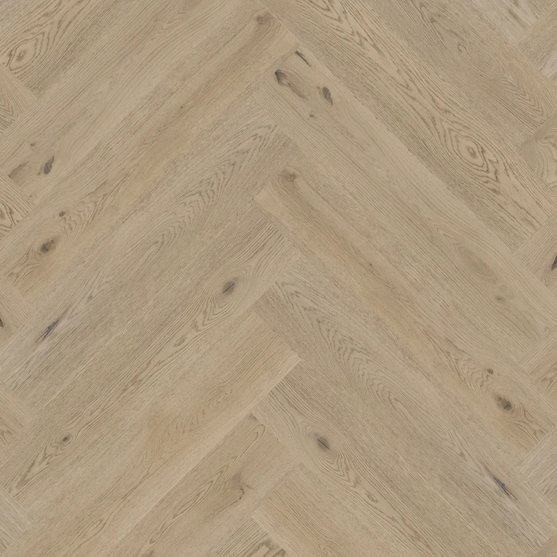 Structuurdetail van Therdex Herringbone Authentic 7561 plak PVC vloer – matte toplaag