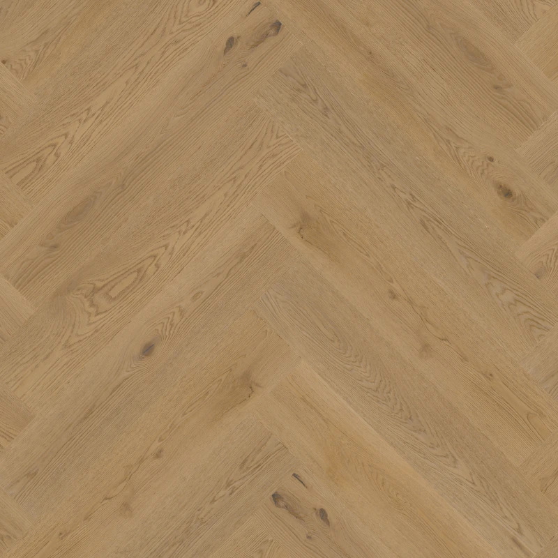 Structuurdetail van Therdex Herringbone Authentic 7563 plak PVC vloer – matte toplaag