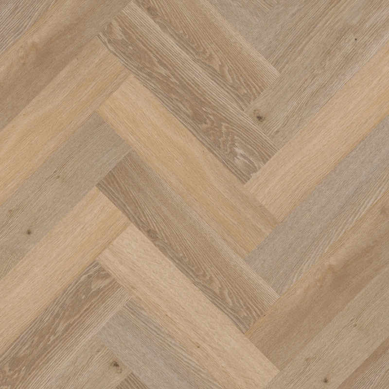 Therdex Herringbone Premium 7004 Detail van de structuur visgraat plak pvc met subtiele nerf warmteweerstand 002