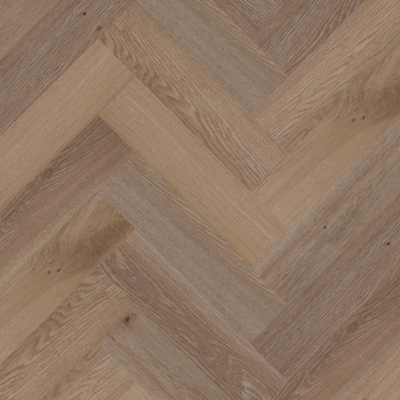 Therdex Herringbone Premium 7005 Detail van de structuur visgraat plak pvc met subtiele nerf warmteweerstand 002