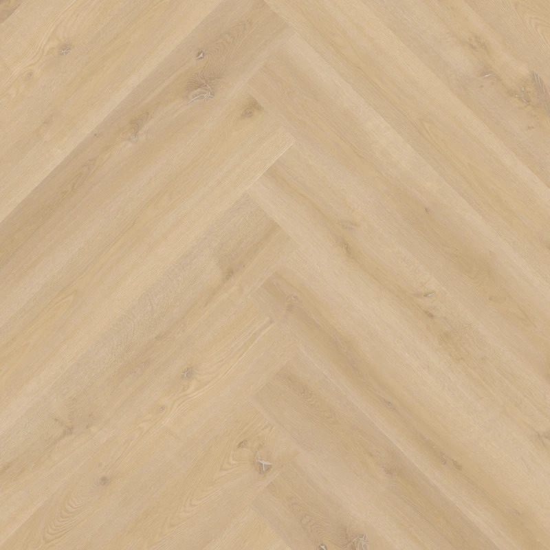 Structuurdetail van Therdex XL Visgraat 9090 plak PVC vloer – matte toplaag