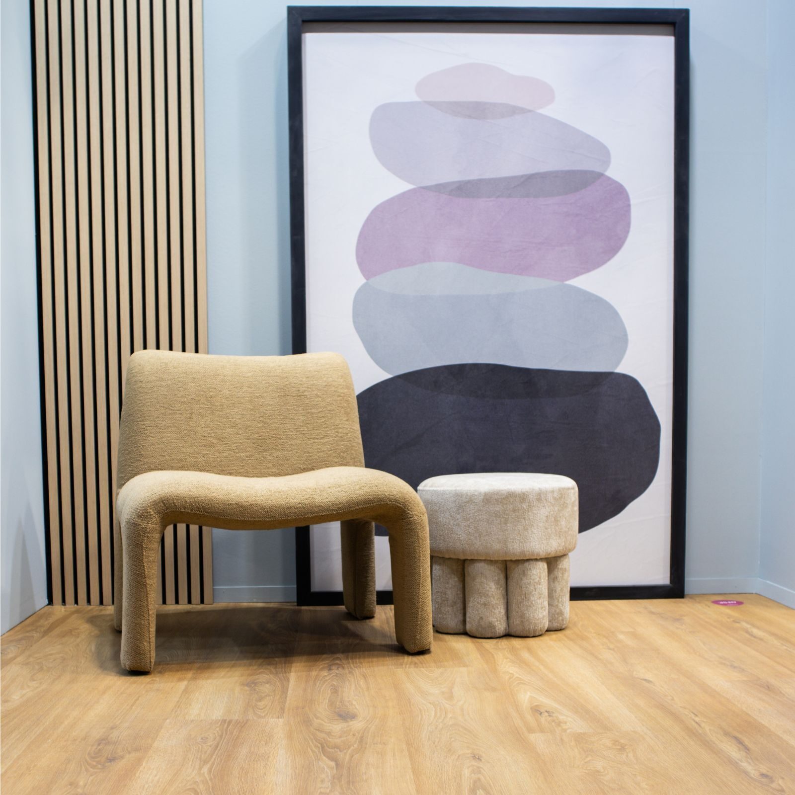 VivaFloors Eiken Click 3540 variant PVC plank click pvc in woonkamer sfeerfoto