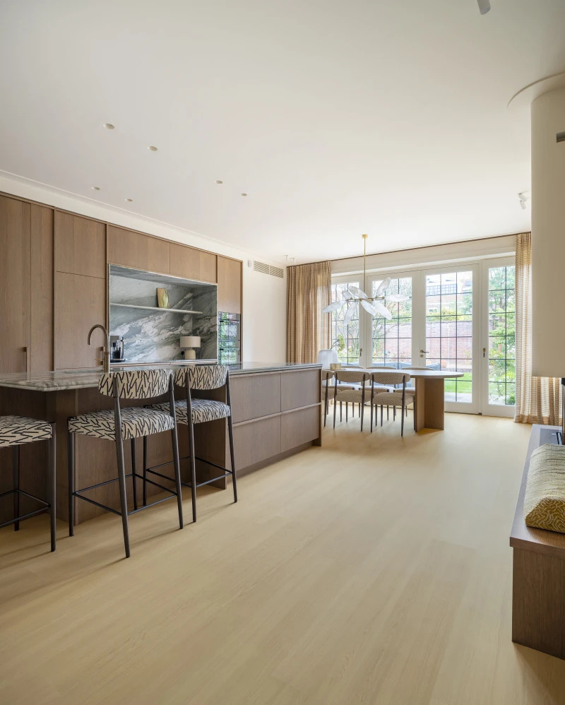 Therdex Select 15131 variant PVC plank plak pvc in woonkamer sfeerfoto