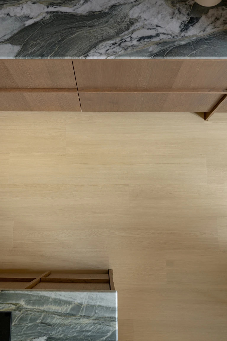 Therdex Select 15131 Detail van de structuur variant PVC plank plak pvc met subtiele nerf warmteweerstand 002 m²K/W