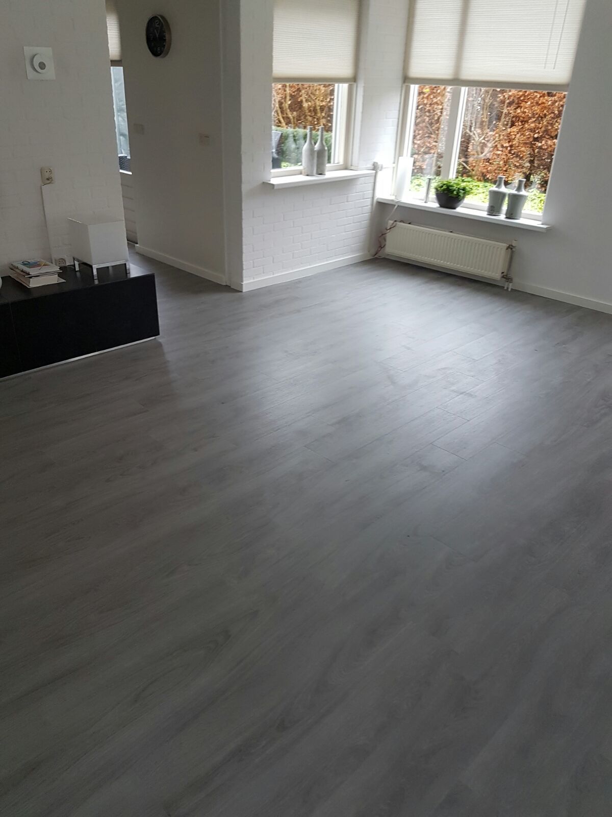 Close-up van het houtdessin van Roots Midland Oak met eiken dessin en matte uitstraling
