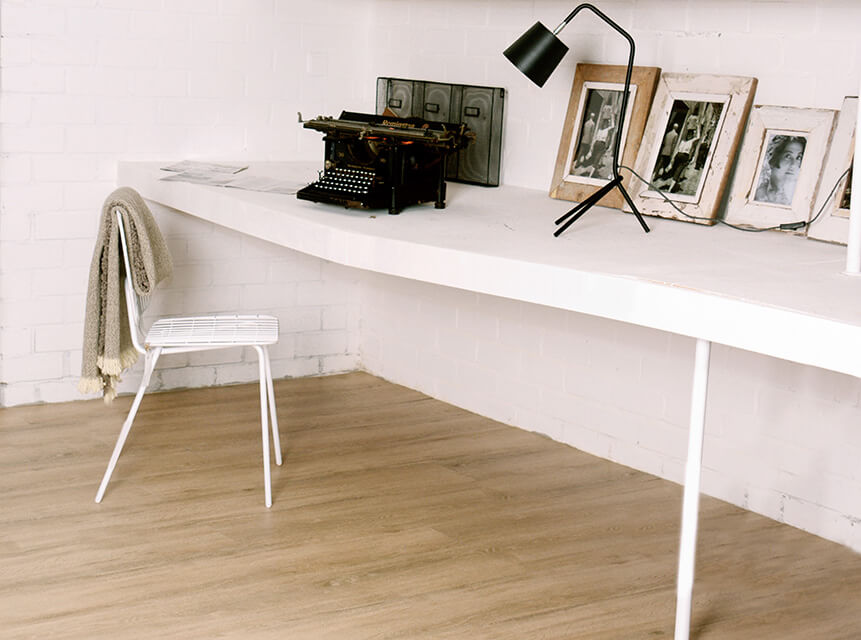 VivaFloors Eiken 8360 variant PVC plank plak pvc in woonkamer sfeerfoto