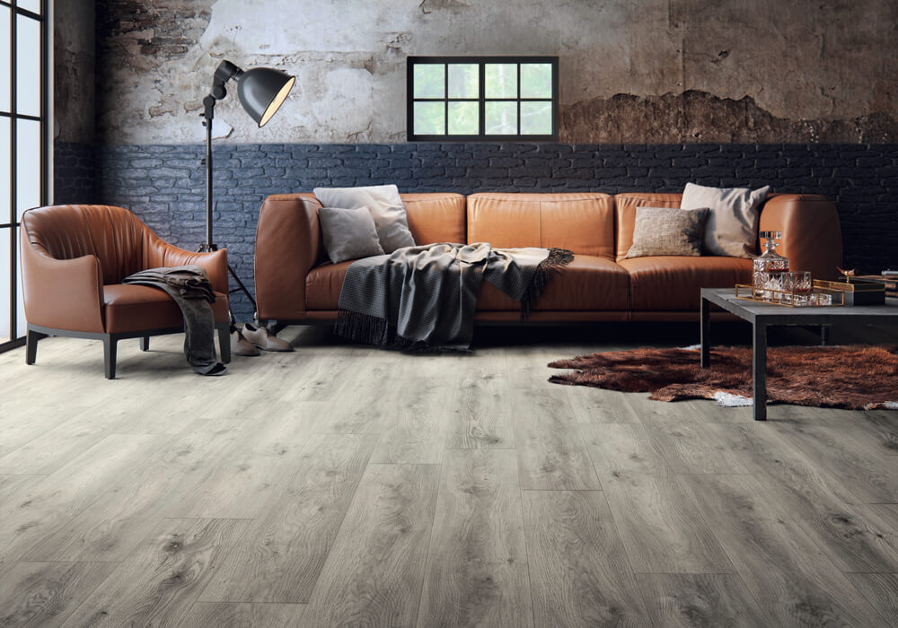 Moduleo Roots Sierra Oak 58936 variant PVC plank plak pvc in woonkamer sfeerfoto