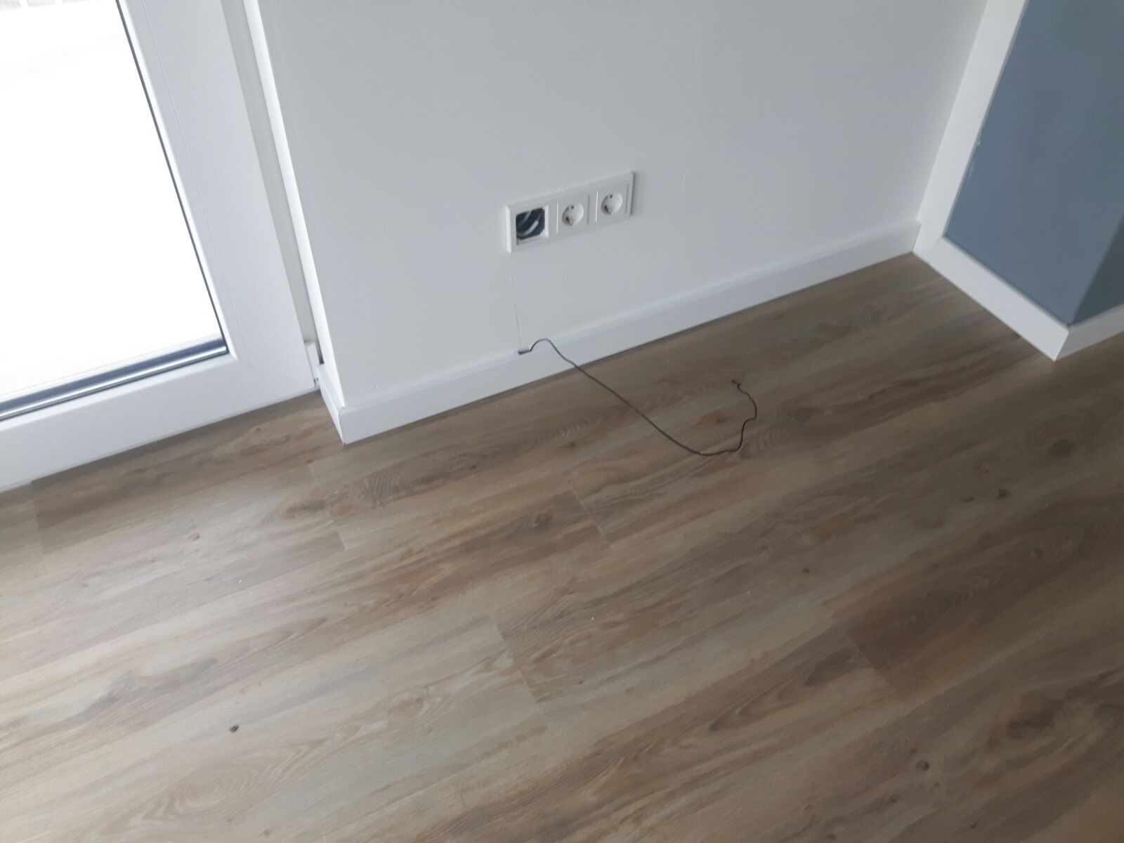 Matte toplaag van Roots Blackjack Oak met eiken dessin en matte uitstraling