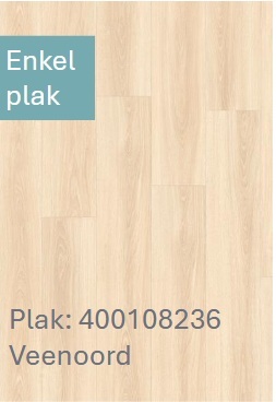 Drenthe Veenoord plak PVC