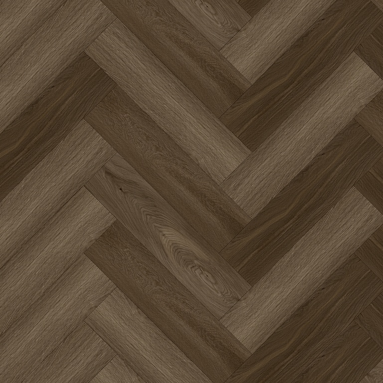 Bodiax Aringa Velvet Espresso 2BP380146 visgraat plak PVC productfoto