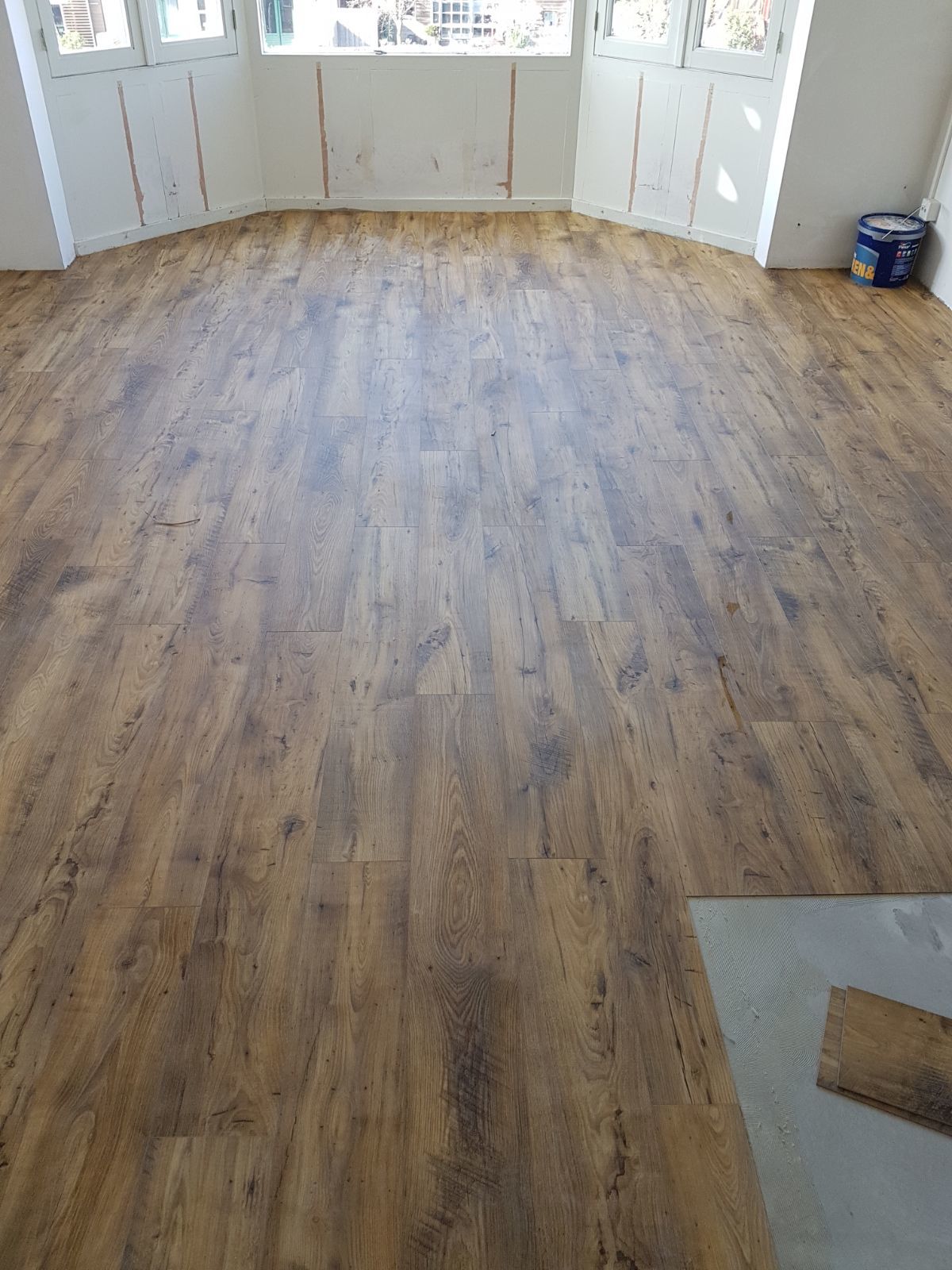 QuickStep PVC inclusief egaliseren en leggen