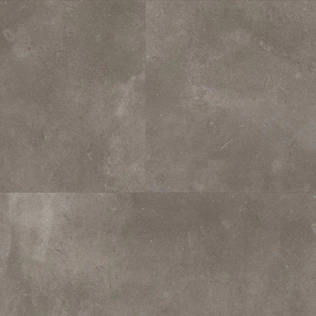Ambiant Piazzo Warm Grey 6091.7310.19 plak PVC tegel detail van voegen en rustige kleurschakeringen