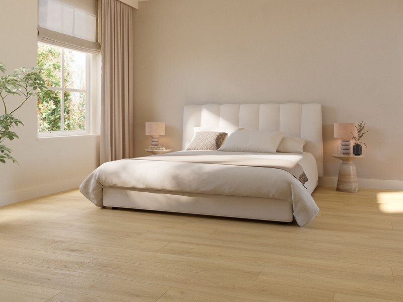 Ground Studio Select Oak Warm Naturel P.10.30.1 plak PVC plank detail van kleurnuance en plankverbinding