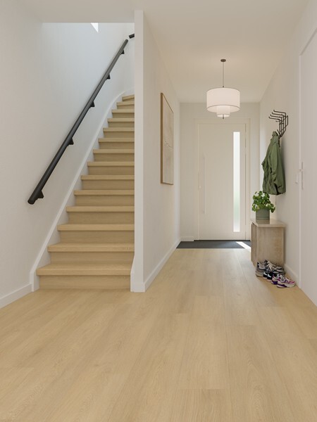 Ground Studio Select Oak Warm Naturel PC.20.30.1 click PVC plank close-up van houtnerf en oppervlaktestructuur