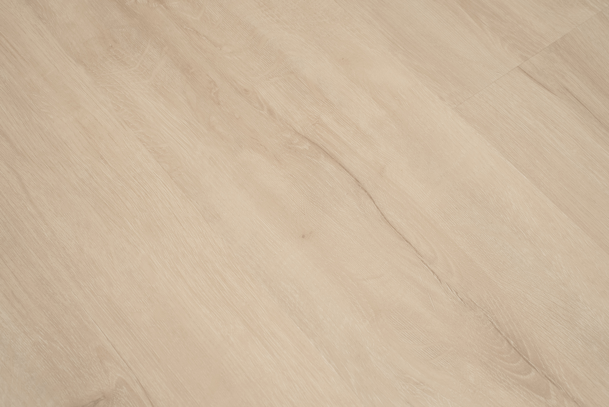 Floer Natuur PVC FLR-3044 Close-up van houtdessin Wateringen Wit PVC plank plak pvc met natuurgetrouwe nerf