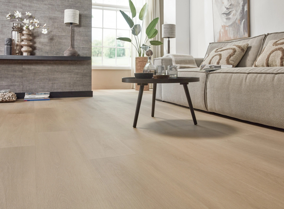 Floer Natuur PVC Zadar Zand FLR-3047 plak PVC plank detail van decor en oppervlakteafwerking