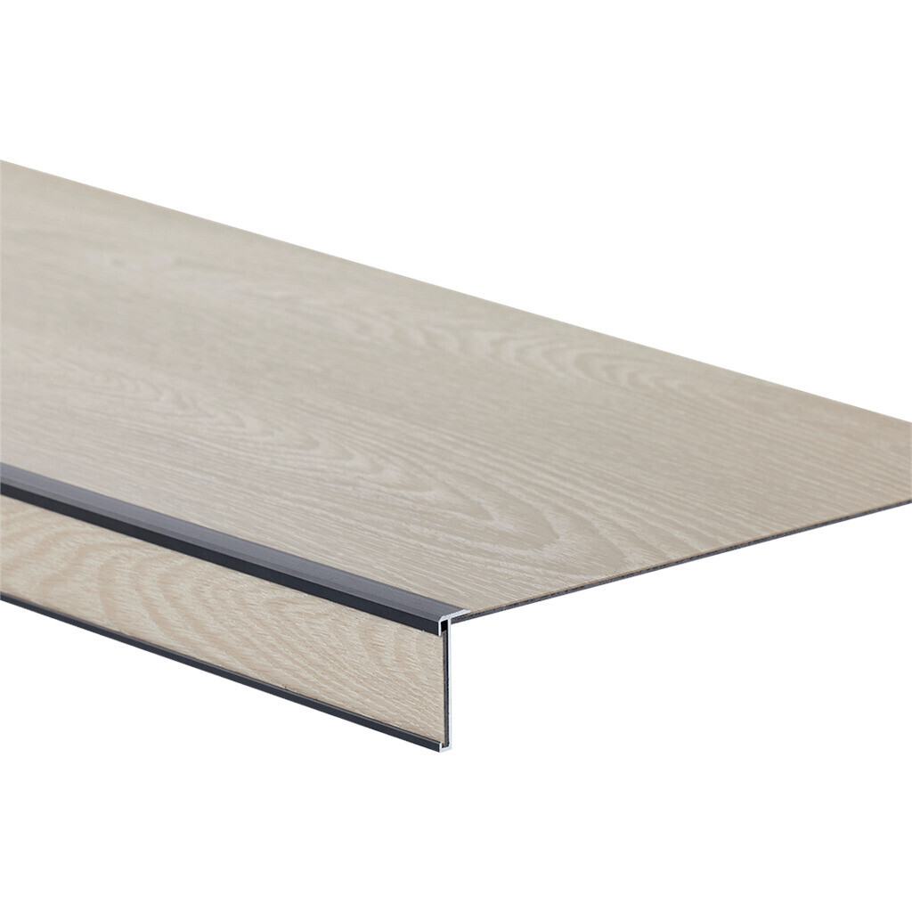  Detail van Ambiant Estino traprenovatie Beige traprenovatie traprenovatie pakket met treden, stootborden en trapneuzen, artikel 5637161311