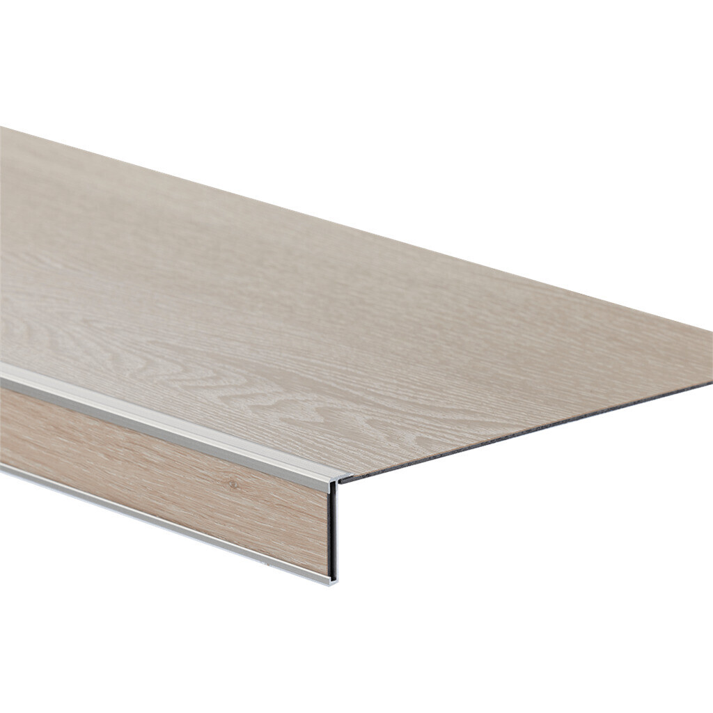  Detail van Ambiant Estino traprenovatie Smoky traprenovatie traprenovatie pakket met treden, stootborden en trapneuzen, artikel 5637161211