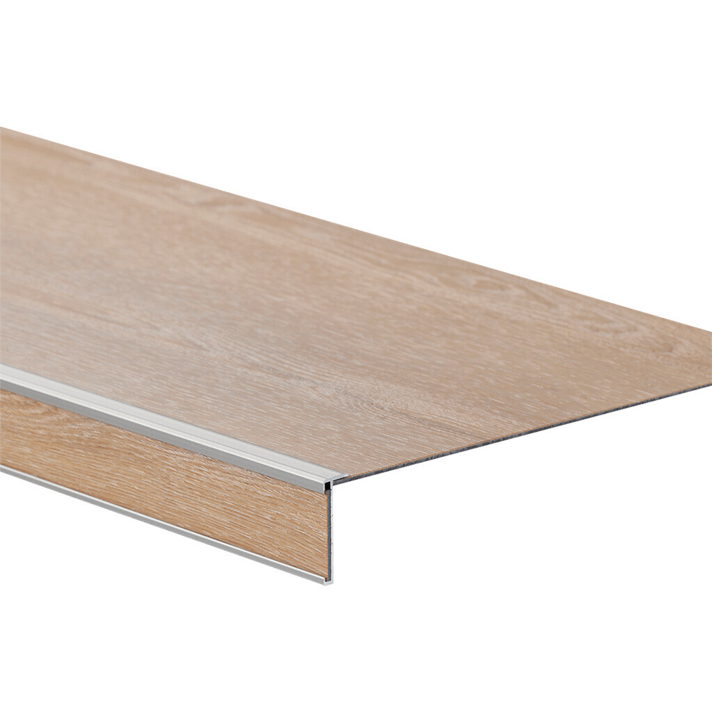  Detail van Ambiant Vivero traprenovatie Warm Oak traprenovatie traprenovatie pakket met treden, stootborden en trapneuzen, artikel 5638182511