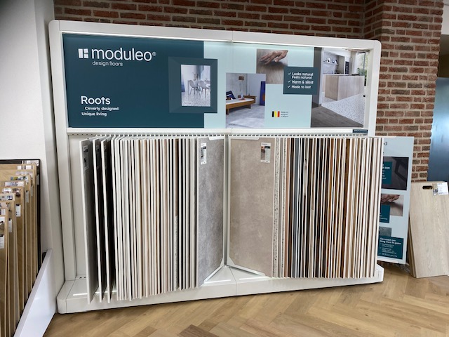 Moduleo PVC showroom
