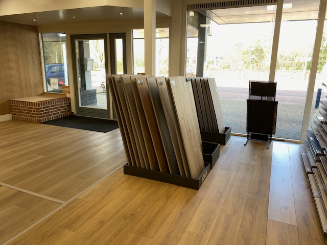 Laminaat showroom
