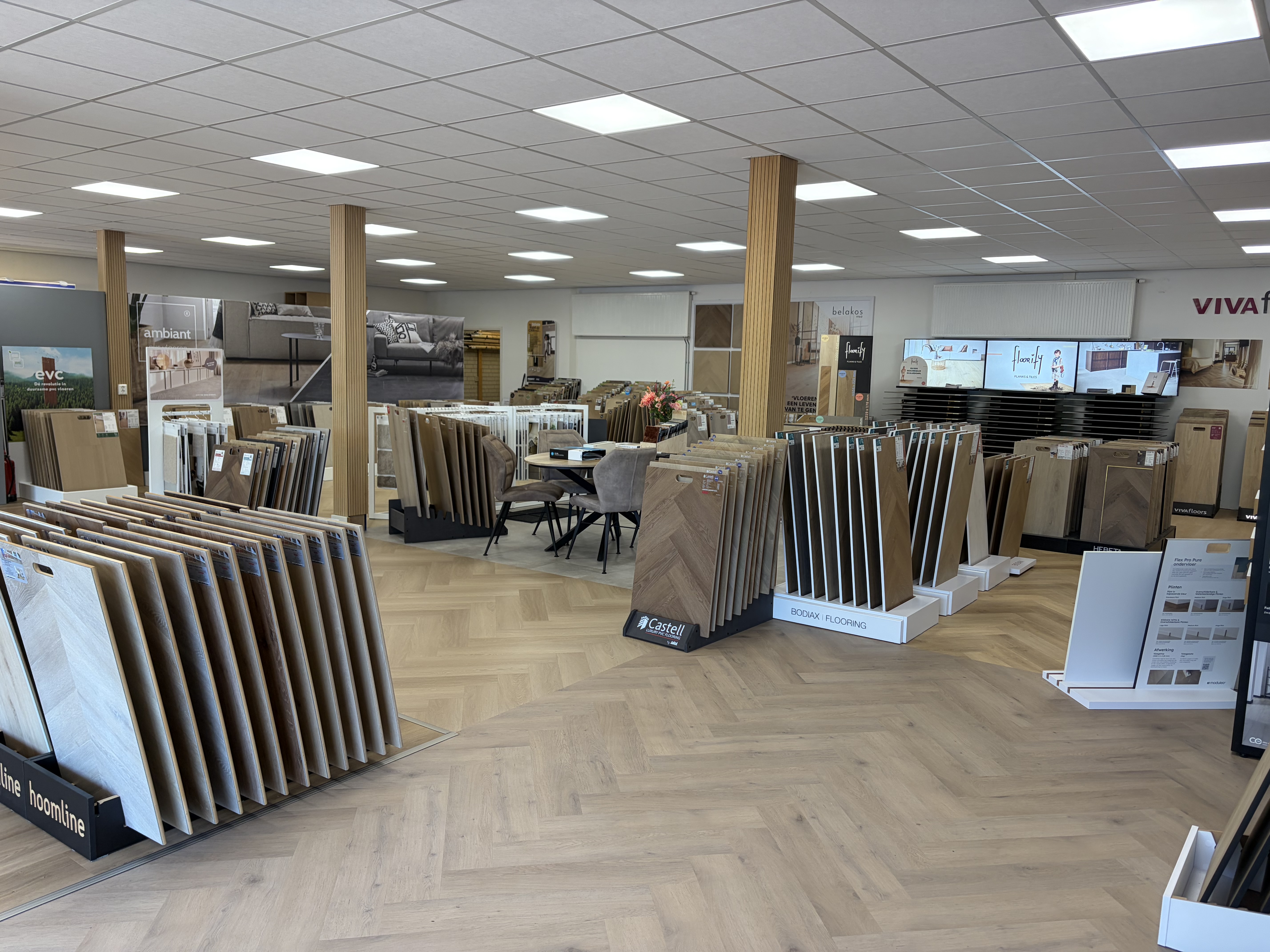 Showroom PVCvloerenOnline.nl in Kootstertille