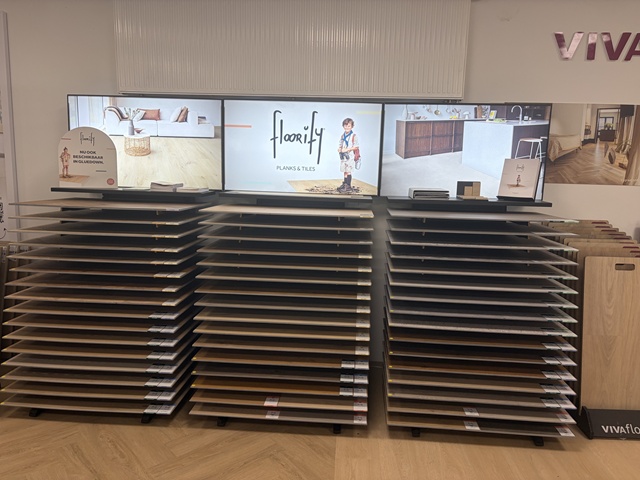 Floorify vloeren in onze showroom