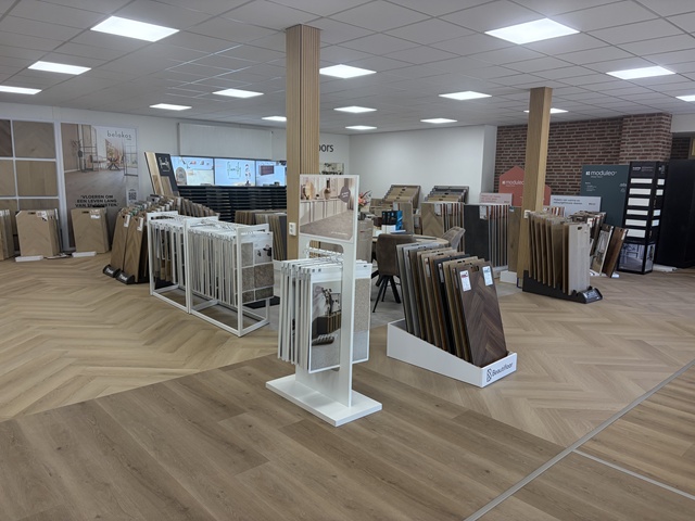 Vernieuwde showroom